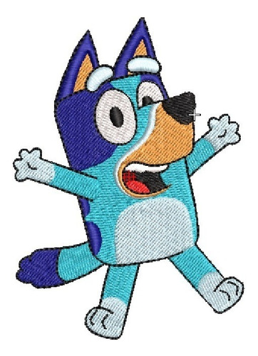 Diseño Matrices D Bordar Maquinas Bordadoras Perrito Bluey