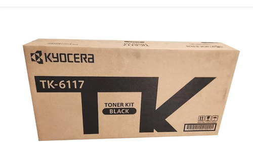 Tóner Kyocera Tk-6117 Facturado Negro 15000 Pág. Y Sellado
