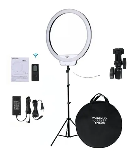 Aro de luz yongnuo 608 sales