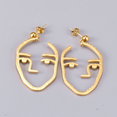 Aretes, Chapa De Oro, Arracadas, Pendientes, Joyería