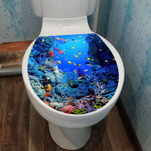 ( Cubierta De Asiento De Inodoro Con Diseño Divertido Y