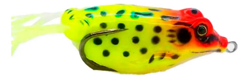 Isca Artificial Para Pesca Sapinho Sapo Frog Rã 5cm-8g Deyu Cor Amarelo-vermelho