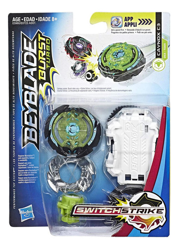 Beyblade Burst Turbo Switch Strike Caynox C3 Battle Spinning
