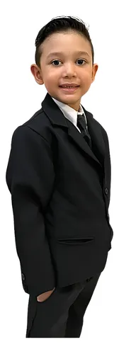 Terno Infantil Blazer+calça+camisa+cinto+gravata