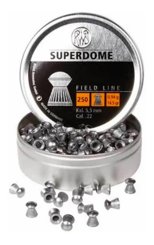 Municiones Superdome 4,5mm Cal .177 250pz Xtr C