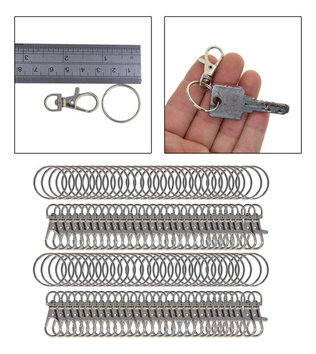 Mosquetones Giratorios Con Llavero Broche De Langosta