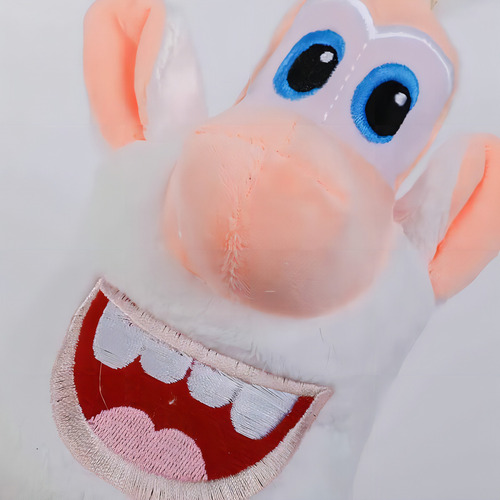 Peluche Booba Buddha de 38 cm, caricatura rusa