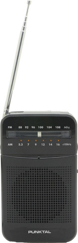 Radio Portatil Bolsillo Punktal Pk--24 Am/fm A Pilas 100mw