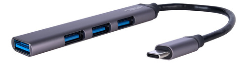 Hub Usb Conector Tipo C 4 Puertos Usb 3.0 Y 2.0 5 Gbps