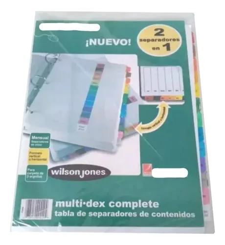 comprar 4 Sets De Separador Mensual Con 12 Separadores Wilson Jones
