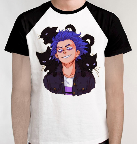 Camiseta Raglan Blusa Camisa Anime Boku No Hero Academia Lol