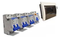 Comprar Kit Instalación Eléctrica Hogareña Caja+térmicas+disyuntores