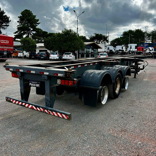 Carreta Bug Porta Container Randon 12 Pinos 40 Pés 2012