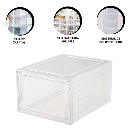 Caja Rectangular Para Calzado Transparente Ho34731 Y+agendit
