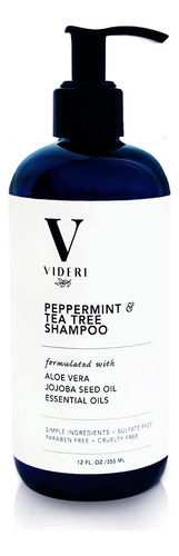 Videri Sulfate Free Shampoo For Keratin Treated Hair Pepperm