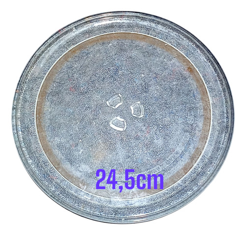 Plato Para Microondas 24,5cm (Usado)