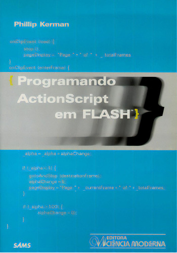 Programando Actionscript Em Flash, De Phillip Kerman. Editora Ciencia Moderna, Capa Dura Em Português