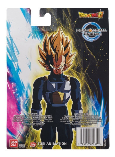 Imagen 7 de 7 de Figura Dragon Ball Super Evolve Vegeta Ssj Original Bandai