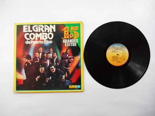 El Gran Combo 15 Grandes Éxitos Lp Vinilo Edic Colombia 1991