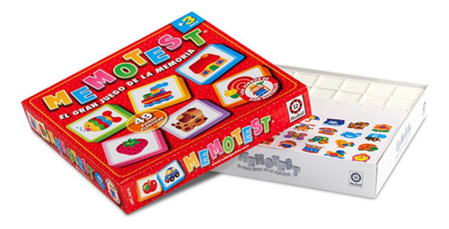 Imagen 2 de 8 de Juego de mesa Memotest Infantil Ruibal H418
