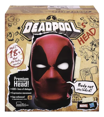 ぱ*こ様 デッドプール　ヘッド deadpool head Marvel Legends Deadpool's Head Premium Interactive, Moving