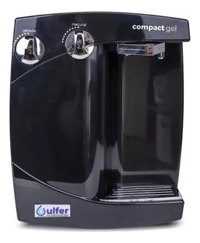 Purificador Filtro Agua Alcalino Ph+ Ulfer Compact Gel 220v Cor Preto 220