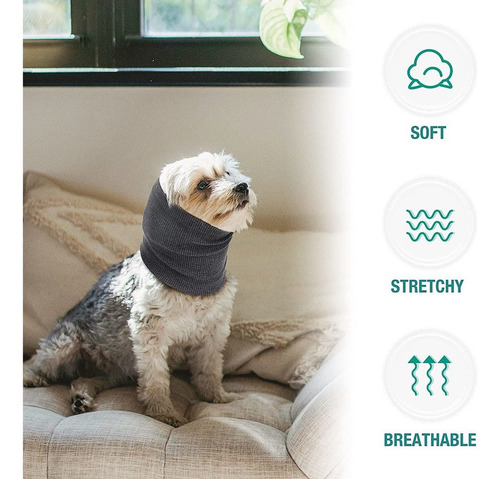 Protetor Auricular Antiestresse Tipo Capuz Para Cães
