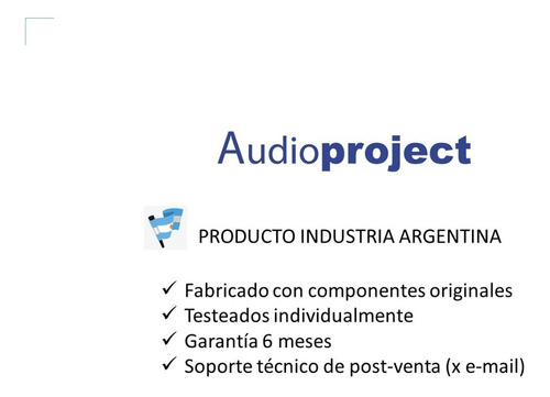 Imagen 8 de 9 de Modulo Amplificador 100 Watts Tda7294 C/fuente- Audioproject