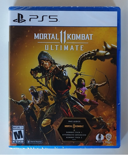 Mortal Kombat 11 Ultimate Ps5 Mídia Física Novo Lacrado 