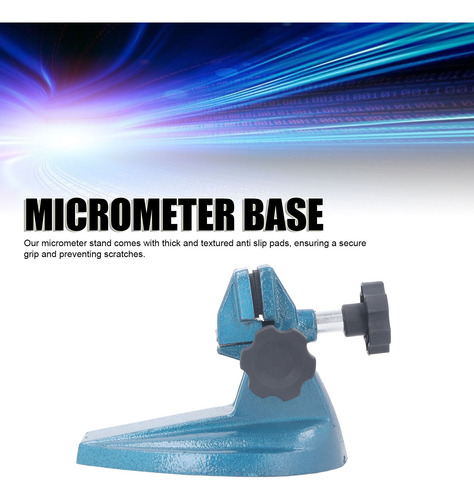 Soporte De Micrómetro Soporte De Base Estable Dual De Hierro