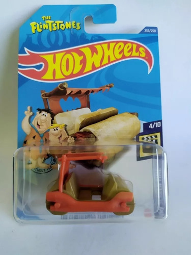 Hot Wheels The Flintstones Flintmobile Picapiedra 235/250