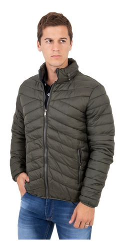Imagen 5 de 5 de Campera Inflable Capucha Oculta Polo Club Colores