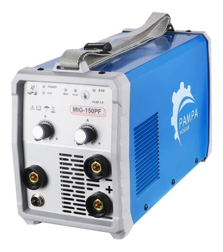 Imagen 2 de 7 de Soldadora Inverter Mig Electrodo 150 2 En 1 Sin Gas 5 Kg