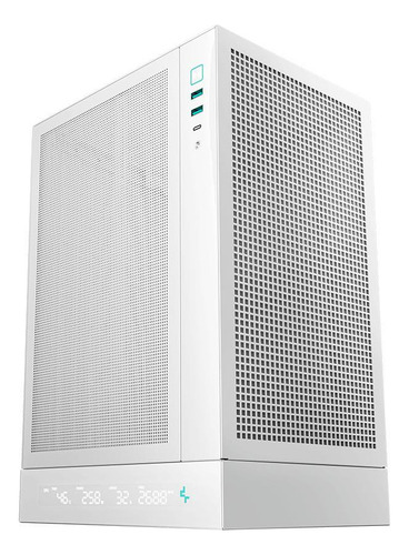 Gabinete Deepcool Ch170 Digital Mini Itx Vertical Branco