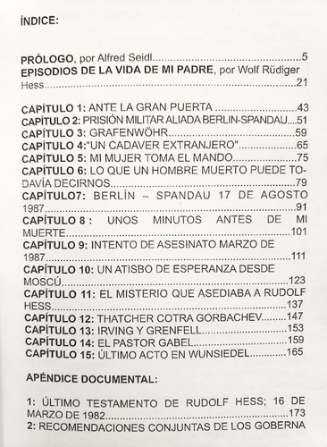 ¿quién Mato A Mi Padre, Rudolf Hess? - Wolf Rüdiger Hess