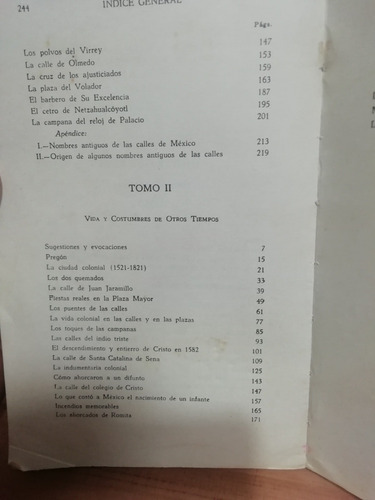 Las Calles De México/ Luis González Obregón (Usado)