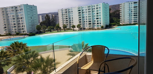 Arriendo Depto. Vista Completa Laguna Y Mar 3d2b_ 8personas