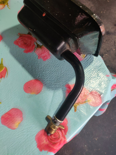 Estufa Pantalla A Gas Envasado Negro (Usado)
