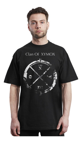 Clan Of Xymox - Logo Vintage - Rock - Polera