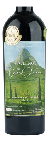 Abolengo De Don Juan Cab Sauv Vino Tinto Mexicano C Medallas