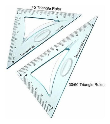 Herramienta Uxcell Math Set Flexible 4 In 1set