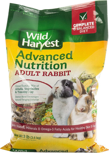 Dieta De Nutrición Avanzada Para Conejos Adultos 8 Libras