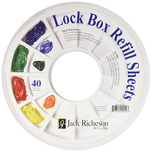 Jack Richeson Lock Box Palette System Recambios De Forro Des