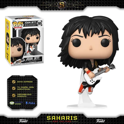 Funko Pop Rocks Joan Jett 265