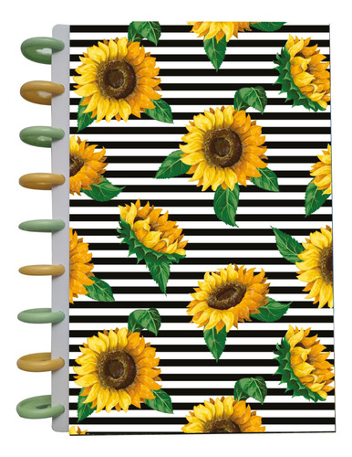 Cuaderno Discos T/frances 80hjs 105grs Pastadura 2 Separador Girasoles