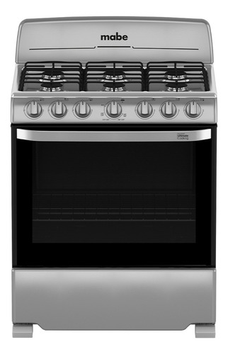 Estufa Piso 76 Cm Plata Mercury Mabe - Em7620bais2