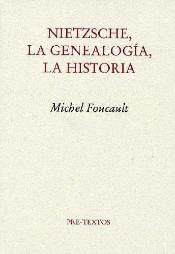 Nietzsche, La Genealogãâa, La Historia, De Foucault, Michel. Editorial Pre-textos, Tapa Blanda En Español