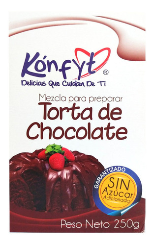 Torta De Chocolate Sin Azúcar - Kg a $89
