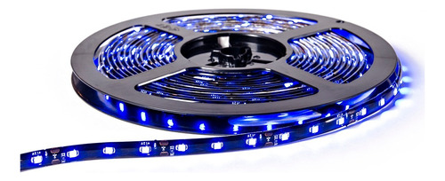 Rollo Tira De Led 5m 12v Color Azul Lux Led