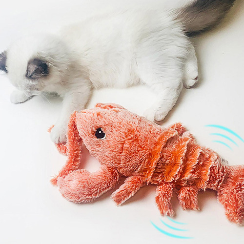 Langosta En Movimiento De Carga Usb De Juguete De Peluche De